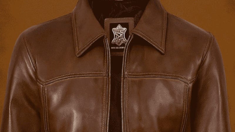 Dark Brown Leather acket